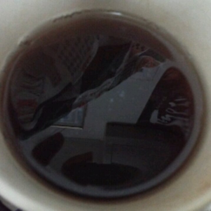 きな粉入り黒糖コーヒー